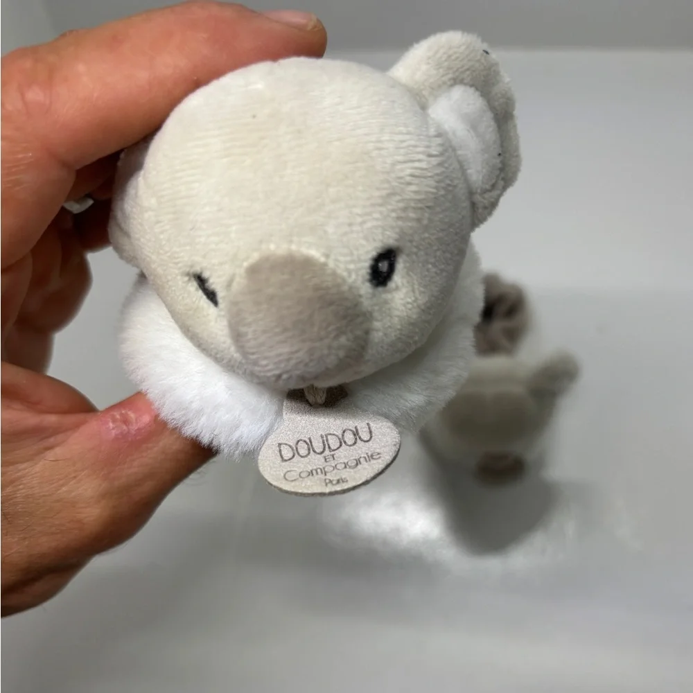 Snoozies Baby Slippers Bundle Size 1 Koala Plush + Cow Moon Soft Booties